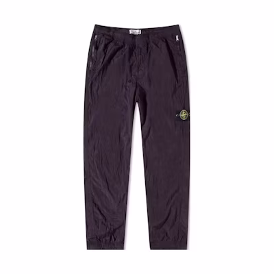 Stone Island SS23 Nylon Metal Relaxed Elastic Cuff Pants Ink Blue Men’s Casual Pants 781531019-V0026