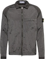 Order Stone Island SS23 尼龍金屬復古襯衫外套 深灰色 外套 761512321-V0065