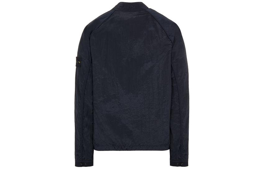 STONE ISLAND SS23 Nylon Metal Series Black Metallic Nylon Shirt Jacket Men 761512321-V0029 圖 3