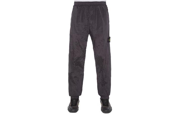 STONE ISLAND SS23 Nylon Metal Stretch Casual Pants Carbon Gray Men’s. 781531019-V0065