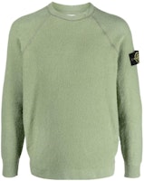 STONE ISLAND SS23 Plain Badge Crewneck Long Sleeve Sweater Green. 7815534D2-V0055 STONE ISLAND SS23 Plain Badge Crewneck Long Sleeve Sweater Green. 7815534D2-V0055