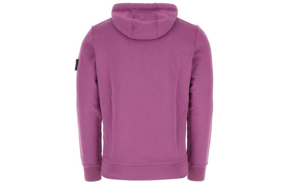 Lookbook STONE ISLAND SS23 紫色Logo抽繩連帽上衣 - 長袖款式 101564151-V0045