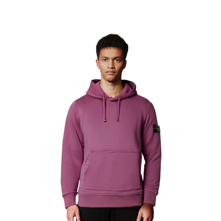 Purchase STONE ISLAND SS23 紫色Logo抽繩連帽上衣 - 長袖款式 101564151-V0045