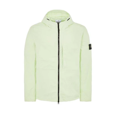 Stone Island SS23 Quilted Hooded Jacket Light Green Mens 781543310-V0052
