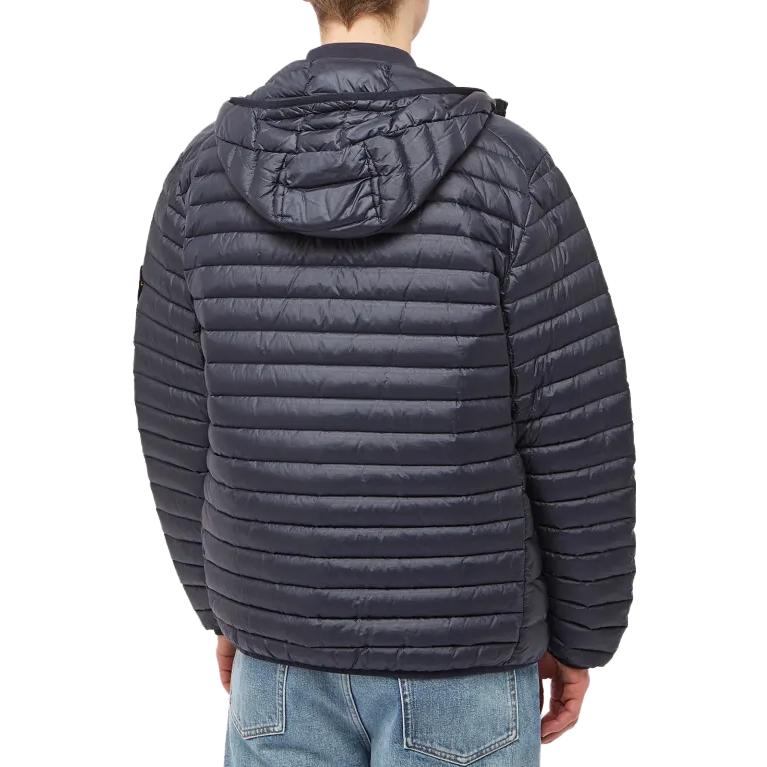 STONE ISLAND SS23 Quilted Hooded Jacket Navy Blue Men’s 781540324-V0020 圖 4
