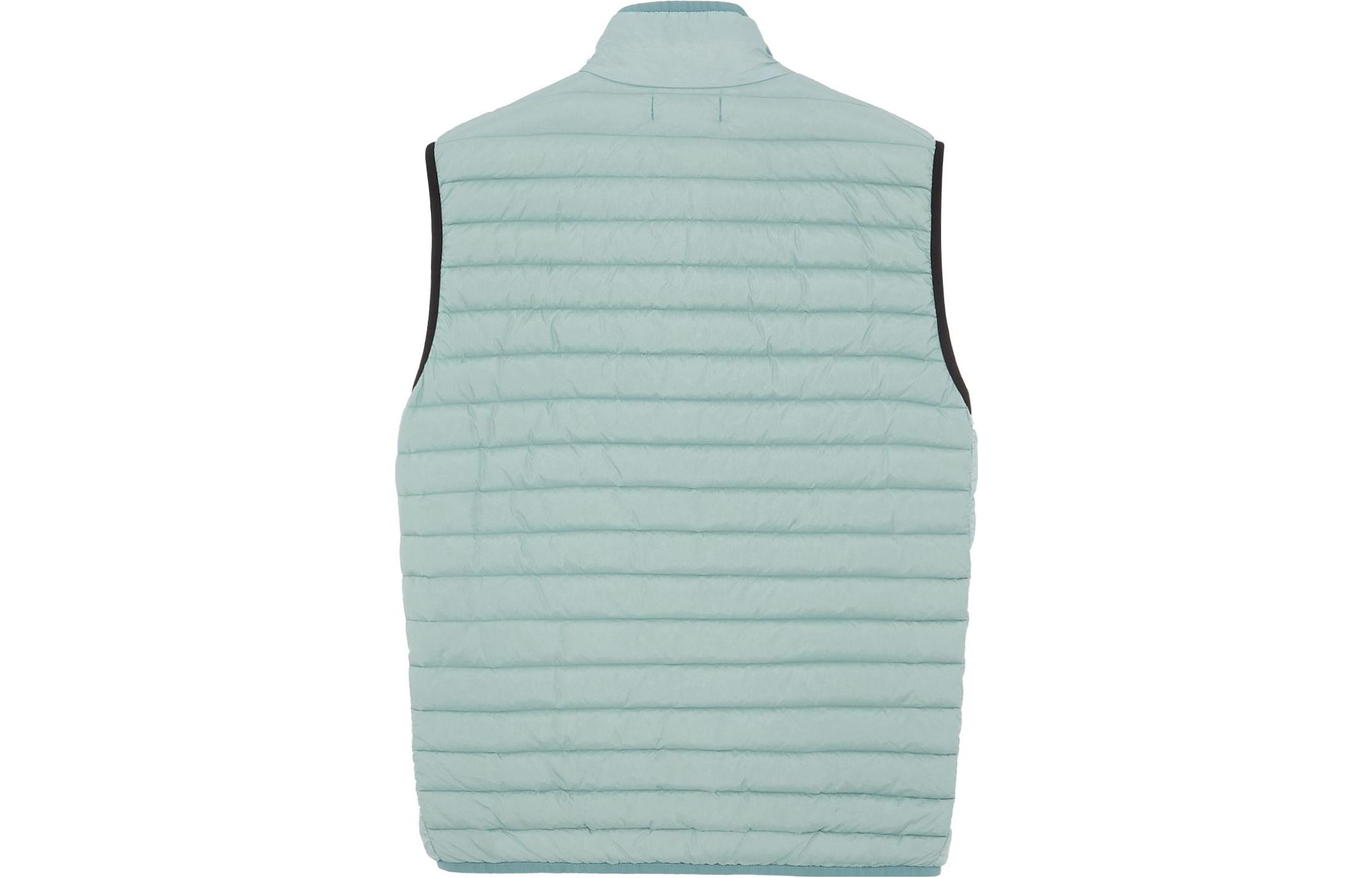 Lookbook STONE ISLAND SS23绗缝标志补丁马甲 天空蓝色 7815G0224-V0041