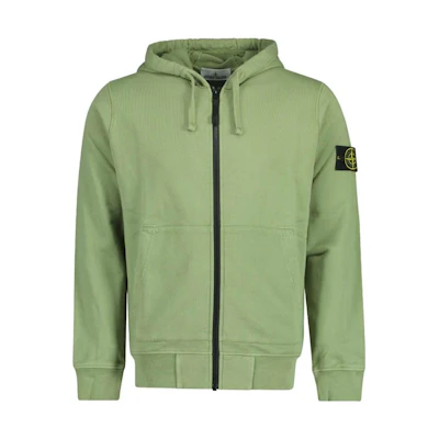 Stone Island SS23 Sage Green Logo Hoodie 101564251-V0055