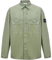 Stone Island SS23 Sage Green Shirt Jacket with Twin Pockets for Men. 7815115WN-V0155 Stone Island SS23 Sage Green Shirt Jacket with Twin Pockets for Men. 7815115WN-V0155