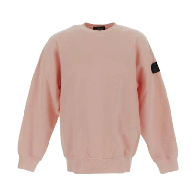 STONE ISLAND SS23 Shadow Project Pink Pullover Crewneck Sweatshirt. 781960619-V0080