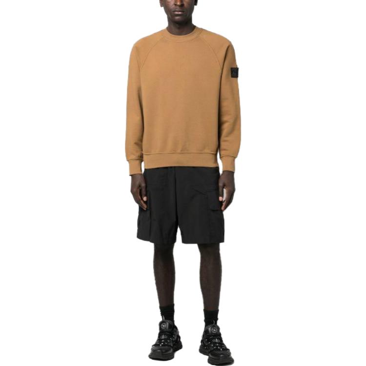 Stone Island SS23 Shadow Project  Tobacco Yellow Pullover Crewneck Sweatshirt. 781960619-V0071 圖 3