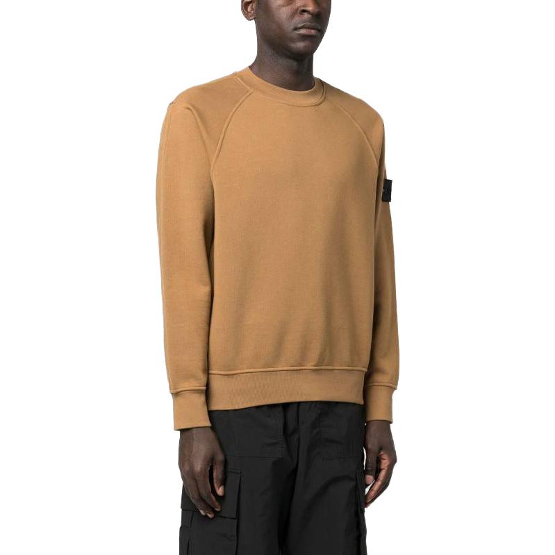 Stone Island SS23 Shadow Project  Tobacco Yellow Pullover Crewneck Sweatshirt. 781960619-V0071 圖 5