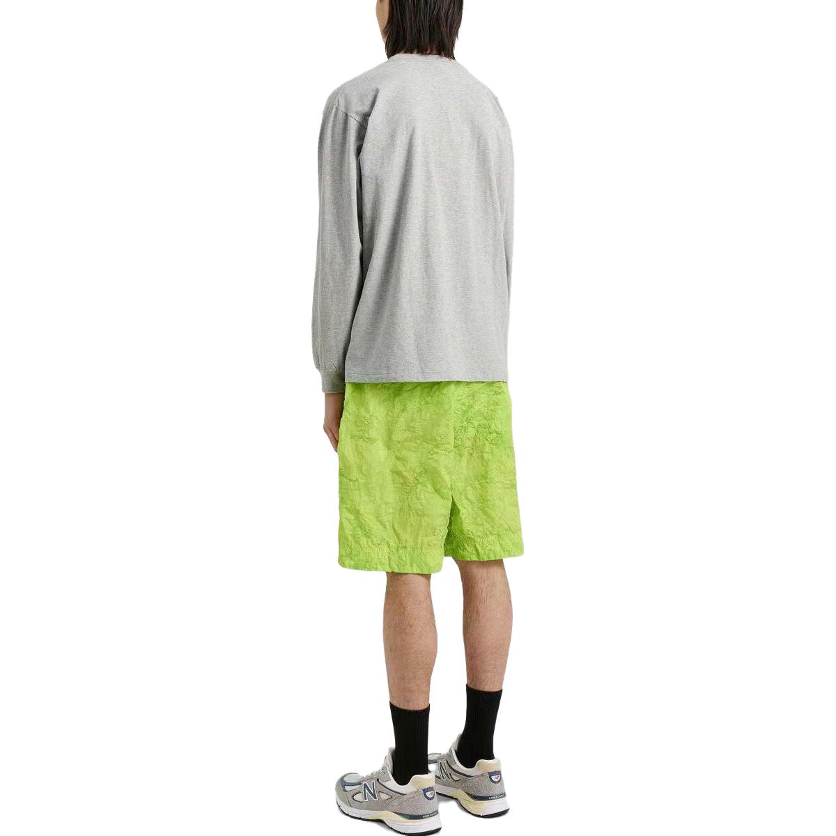 Stone Island SS23 Shadow Project Crinkle Nylon Elastic Waist Shorts Pistachio Green. 7819B0126-V2051 圖 4