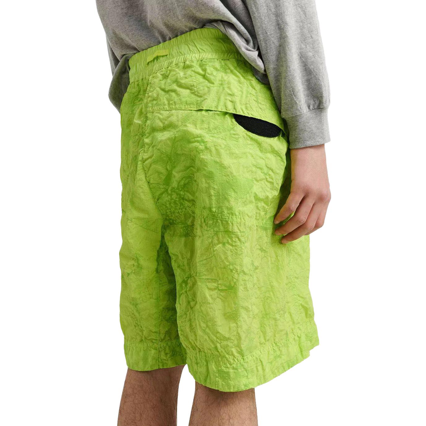 Stone Island SS23 Shadow Project Crinkle Nylon Elastic Waist Shorts Pistachio Green. 7819B0126-V2051 圖 6