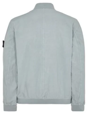 Chaqueta Hombre Stone Island SS23 Azul Cielo con Cremallera y Parche Logo. 781542629-V0041 Lookbook Chaqueta Hombre Stone Island SS23 Azul Cielo con Cremallera y Parche Logo. 781542629-V0041