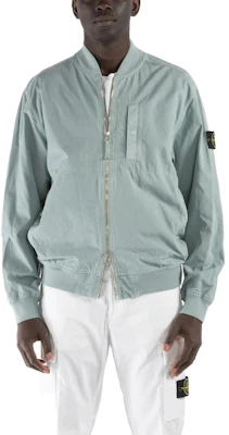 Chaqueta Hombre Stone Island SS23 Azul Cielo con Cremallera y Parche Logo. 781542629-V0041 Sizing Chaqueta Hombre Stone Island SS23 Azul Cielo con Cremallera y Parche Logo. 781542629-V0041