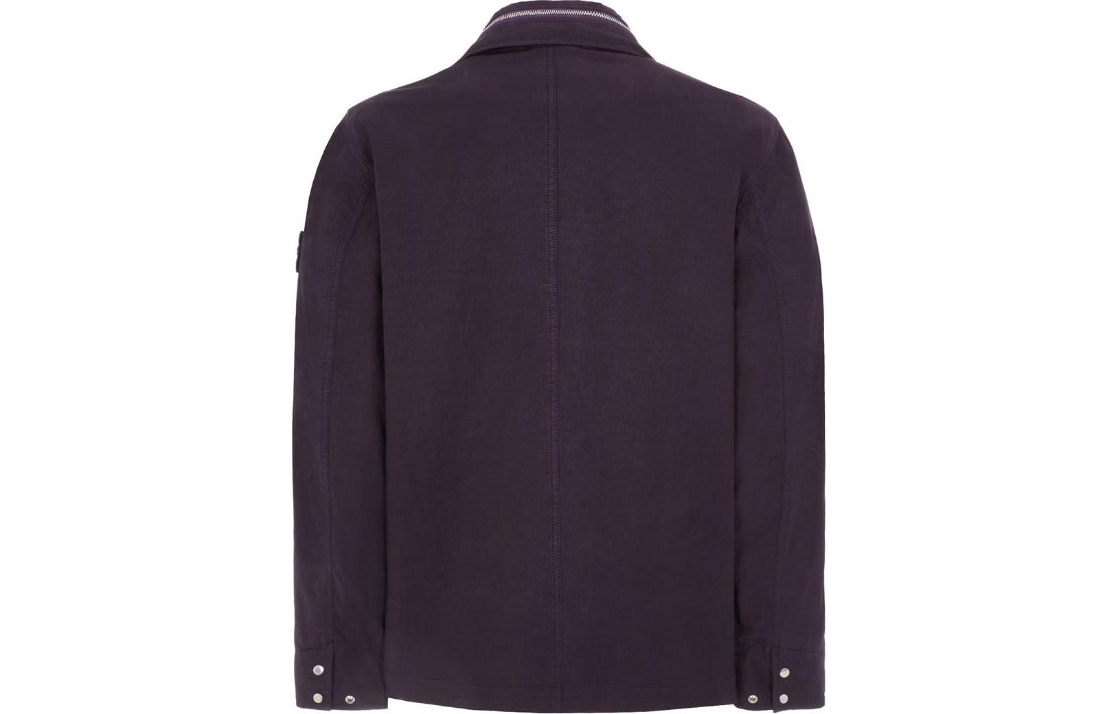 STONE ISLAND SS23 Solid Color Logo Badge Single-Breasted Jacket Men 781542329-V0024 圖 3