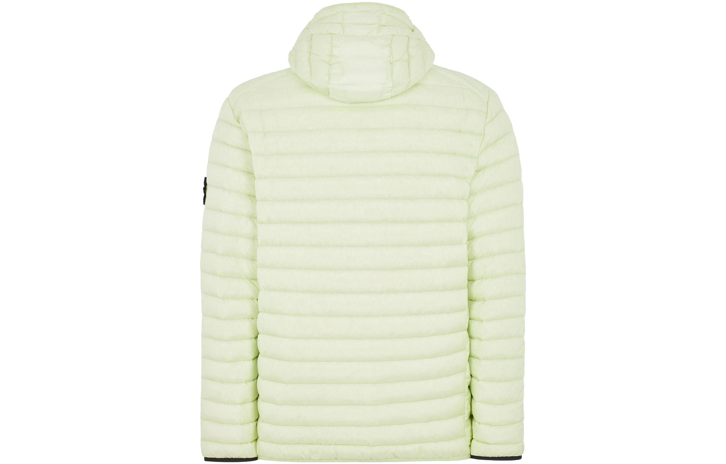 Lookbook STONE ISLAND SS23 Jaket Berhud Lengan Oversaiz Quilted Warna Solid Lelaki 781540324-V0052