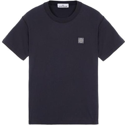 Stone Island SS23 Logo Patch Crewneck T-Shirt Biru Navy. 101523757-A0020 Buy Stone Island SS23 Logo Patch Crewneck T-Shirt Biru Navy. 101523757-A0020