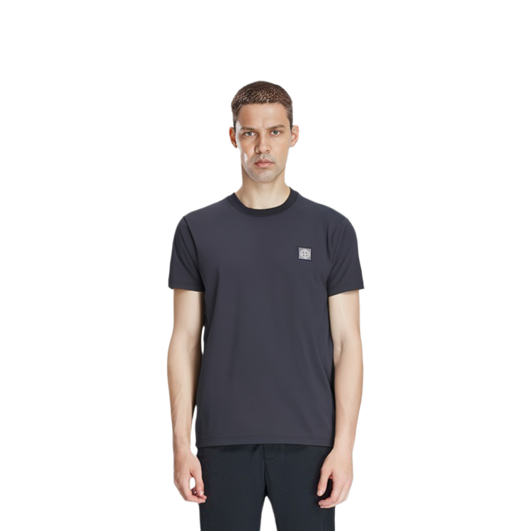 Purchase Stone Island SS23 Logo Patch Crewneck T-Shirt Biru Navy. 101523757-A0020