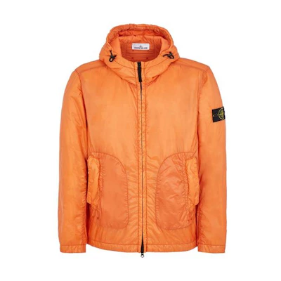 Stone Island SS23 Spring/Summer Solid Color Logo Embroidered Hoodie Jacket Men 781542025-V0030