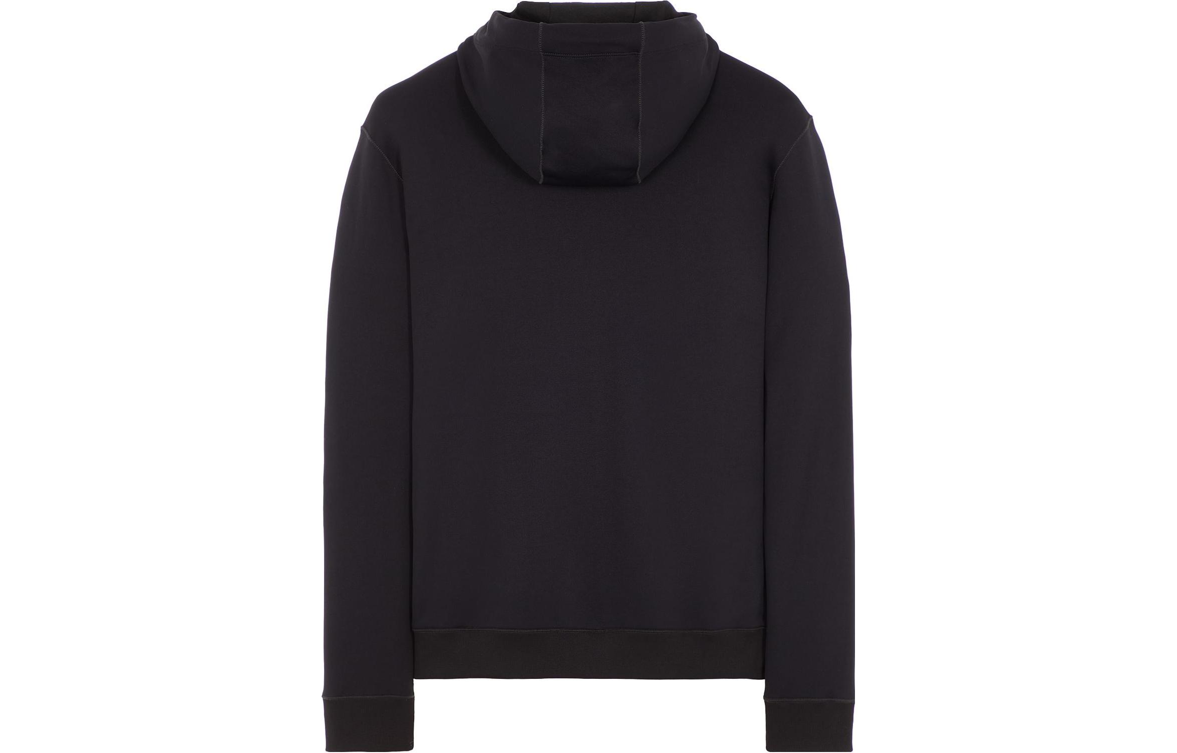 Stone Island SS23 Stellina Drawstring Zip Oversized Hoodie Men’s Black. 7815615G5-V0029 圖 3