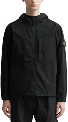 STONE ISLAND SS23 男士Supima®轻薄黑色连帽夹克 781543310-V0029 Shop STONE ISLAND SS23 男士Supima®轻薄黑色连帽夹克 781543310-V0029