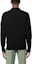 Shop STONE ISLAND SS23 Unisex Black Solid Color Knitted Long Sleeve Shirt 7815529D3-V0029