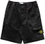 Order STONE ISLAND SS23 Celana Cargo Hitam Badge Washed Unisex. 7815L0904-V0129