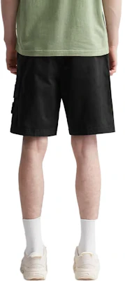 STONE ISLAND SS23 Celana Cargo Hitam Badge Washed Unisex. 7815L0904-V0129 Details for STONE ISLAND SS23 Celana Cargo Hitam Badge Washed Unisex. 7815L0904-V0129