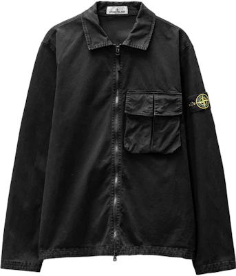 스톤 아일랜드 SS23 워시드 코튼 포켓 셔츠 재킷 블랙 남성웨어. 781510304-V0129 Buy 스톤 아일랜드 SS23 워시드 코튼 포켓 셔츠 재킷 블랙 남성웨어. 781510304-V0129