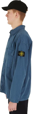 STONE ISLAND SS23 Washed Double-Pocket Long Sleeve Shirt Lagoon Blue Unisex. 7815115WN-V0124 Lookbook STONE ISLAND SS23 Washed Double-Pocket Long Sleeve Shirt Lagoon Blue Unisex. 7815115WN-V0124
