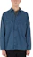 Shop STONE ISLAND SS23 Washed Double-Pocket Long Sleeve Shirt Lagoon Blue Unisex. 7815115WN-V0124