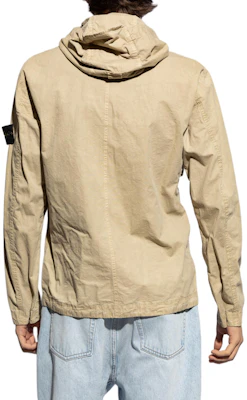 STONE ISLAND SS24 Beige Cotton Canvas Zip-Up Hoodie Jacket 8015106WN-V0195 Shop STONE ISLAND SS24 Beige Cotton Canvas Zip-Up Hoodie Jacket 8015106WN-V0195