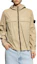 Purchase STONE ISLAND SS24 Beige Cotton Canvas Zip-Up Hoodie Jacket 8015106WN-V0195