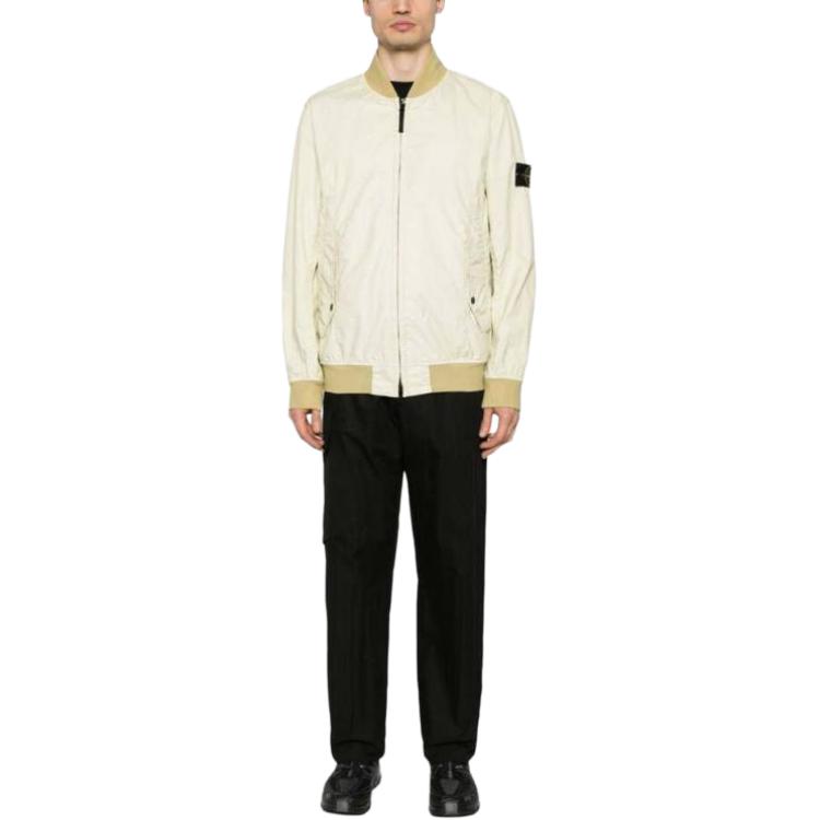 STONE ISLAND SS24  Beige Lightweight Windproof Soft Shell Jacket. 801541223-V0091 圖 3