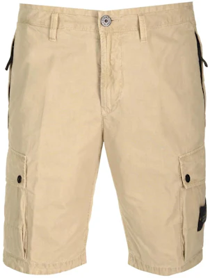 STONE ISLAND SS24 Celana Pendek Bermuda Lurus Beige dengan Ritsleting. 8015L11WA-V0195 Order STONE ISLAND SS24 Celana Pendek Bermuda Lurus Beige dengan Ritsleting. 8015L11WA-V0195