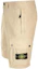 Shop STONE ISLAND SS24 Celana Pendek Bermuda Lurus Beige dengan Ritsleting. 8015L11WA-V0195