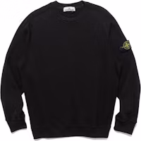 Order STONE ISLAND SS24 黑色棉質Logo圓領長袖上衣 801566060-V0029