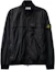 Order Stone Island SS24 Black Lightweight Zip Jacket with Sleeve Logo and Chest Pocket 801541022-V0029