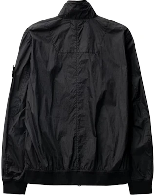 Stone Island SS24 Black Lightweight Zip Jacket with Sleeve Logo and Chest Pocket 801541022-V0029 Lookbook Stone Island SS24 Black Lightweight Zip Jacket with Sleeve Logo and Chest Pocket 801541022-V0029