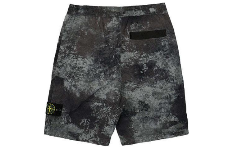 STONE ISLAND SS24  Camouflage Zip Casual Shorts Grey 8015L20E1-V0060 圖 3