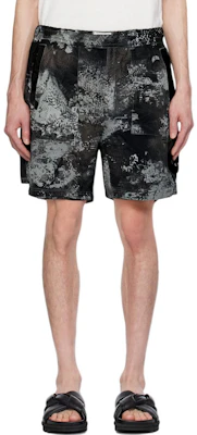 STONE ISLAND SS24 Celana Pendek Kasual Camo Resleting Abu-Abu. 8015L20E1-V0060 Shop STONE ISLAND SS24 Celana Pendek Kasual Camo Resleting Abu-Abu. 8015L20E1-V0060