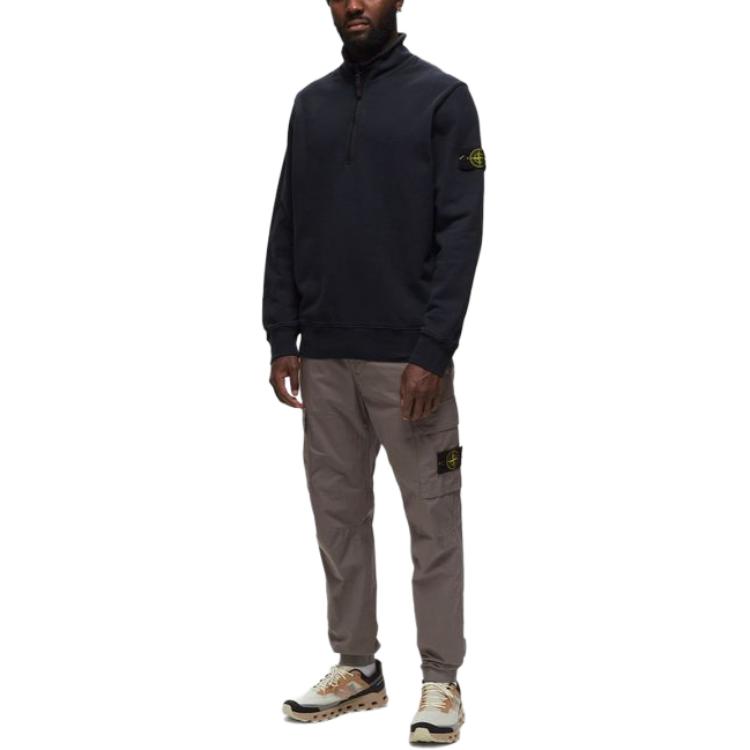 Stone Island SS24  Cargo Joggers Dove Gray Elastic Waist Relaxed Fit Pants. 801531303-V0092 圖 3