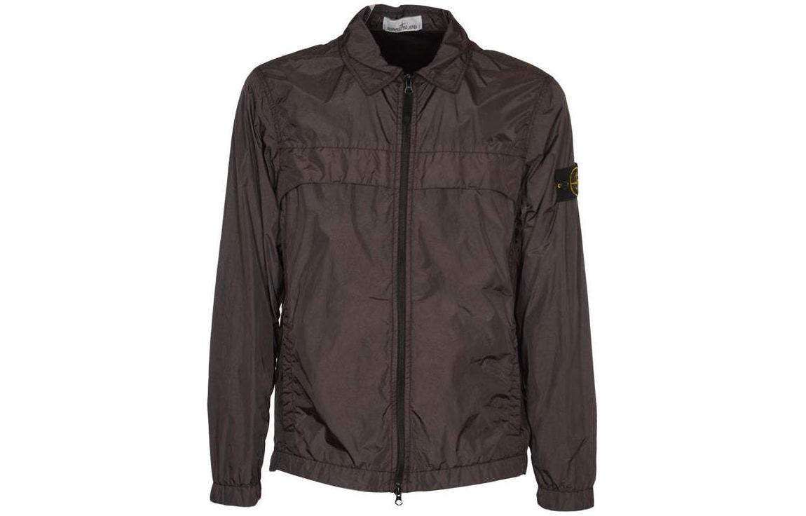 STONE ISLAND SS24  Dark Gray Zip-Up Logo Jacket with Pockets. 801510522-V0065 圖 2