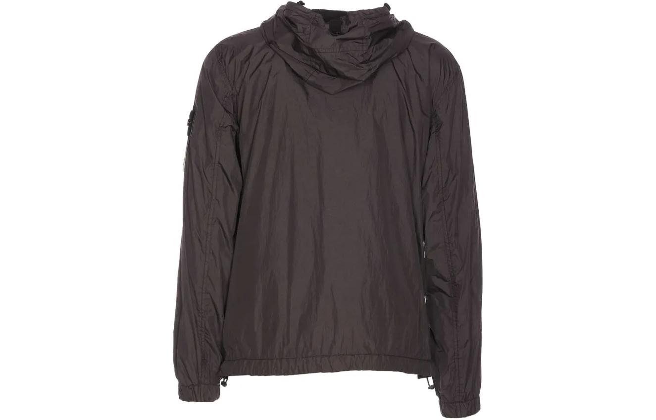 Stone Island SS24  Lightweight Recycled Nylon Hooded Jacket Charcoal Gray 801540922-V0065 圖 3