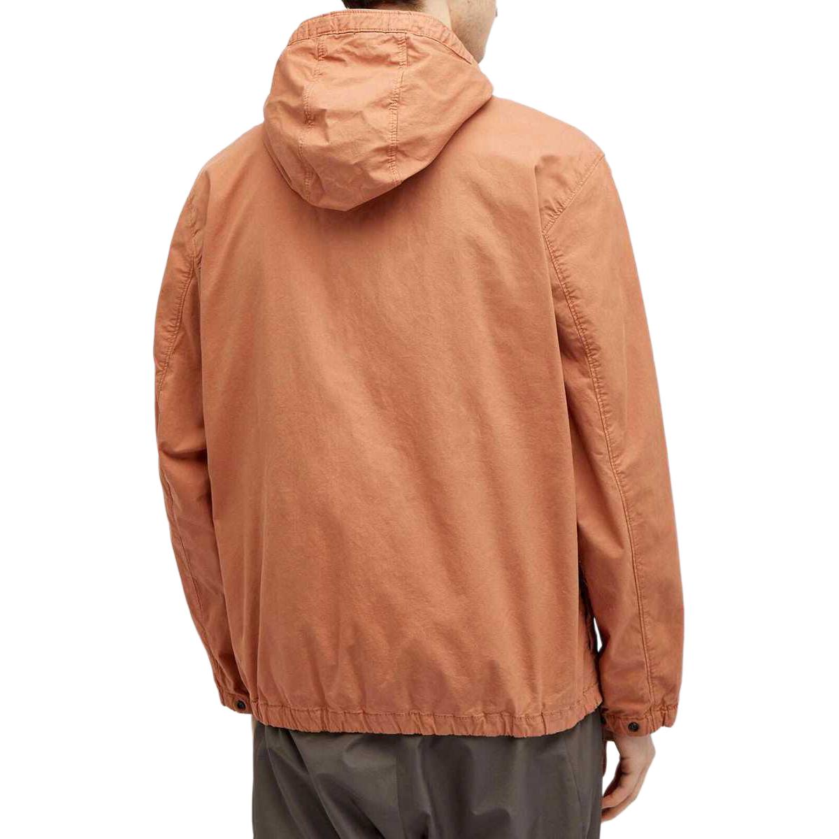 STONE ISLAND SS24  Orange Supima Cotton Stretch Hoodie Jacket. 801542610-V0013 圖 5