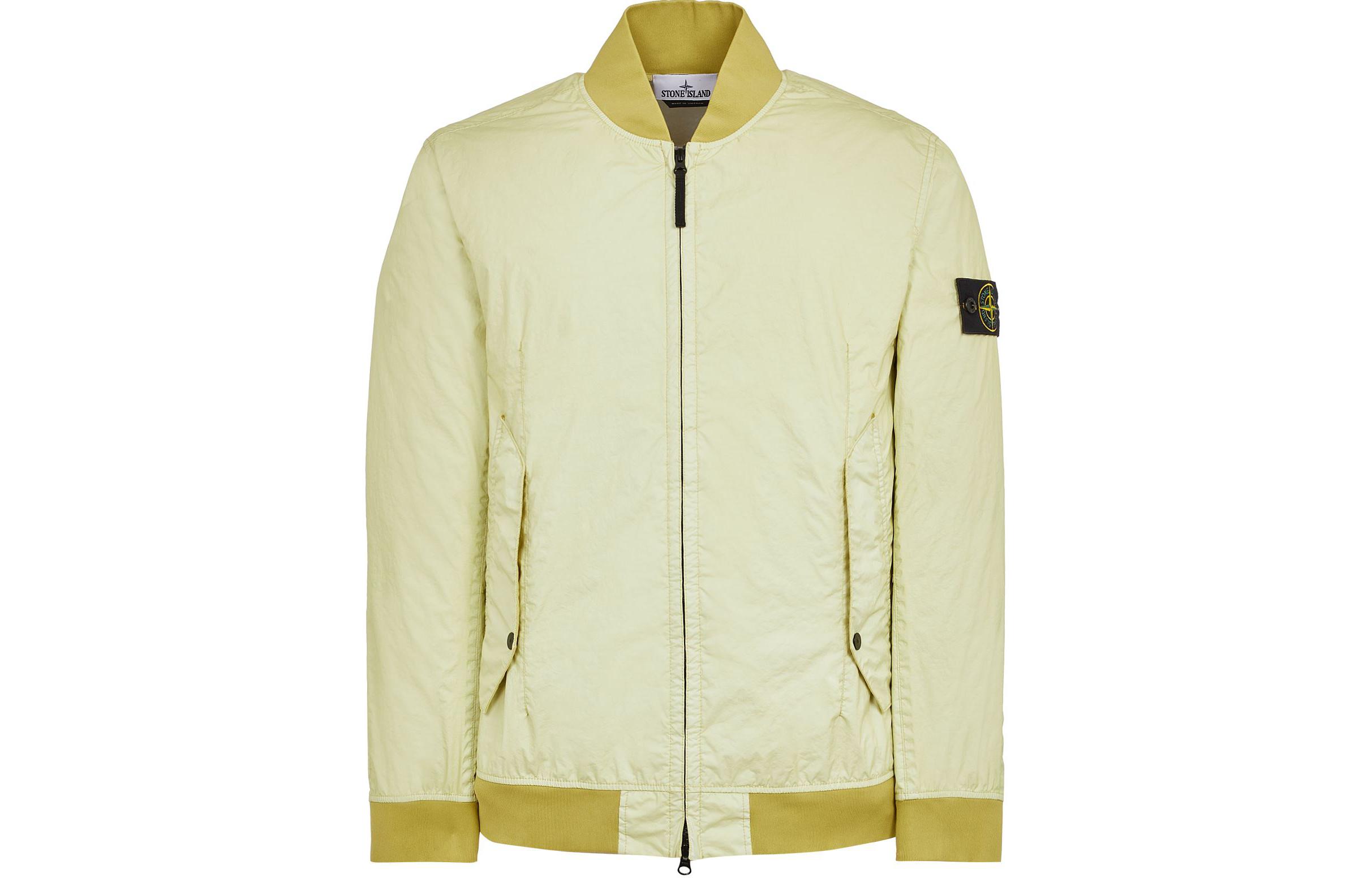 Stone Island SS24  Pistachio Windproof Softshell Jacket with Dual Zipper. 801541223-V0051 圖 2