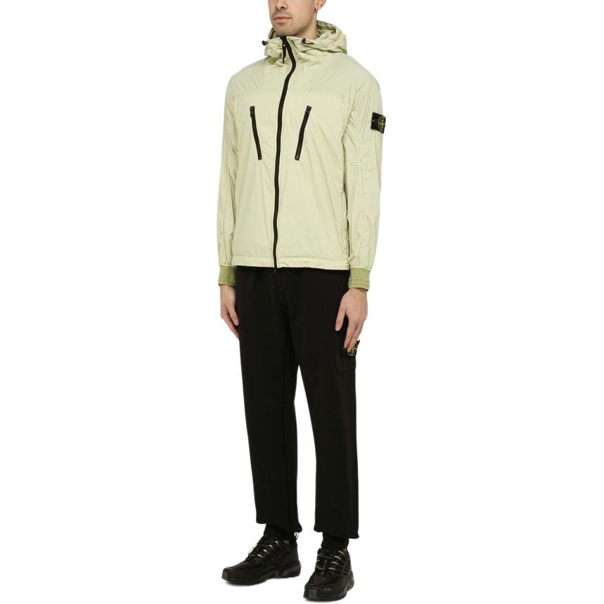Stone Island SS24  Pistachio Windproof Softshell Jacket with Dual Zipper. 801541223-V0051 圖 6