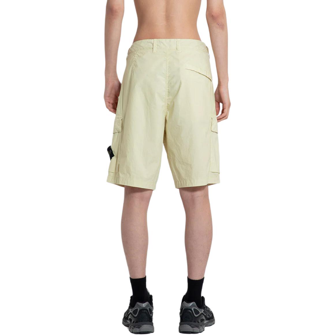 STONE ISLAND SS24  Yellow Zip Straight Denim Shorts 8015L0803-V0091 圖 5