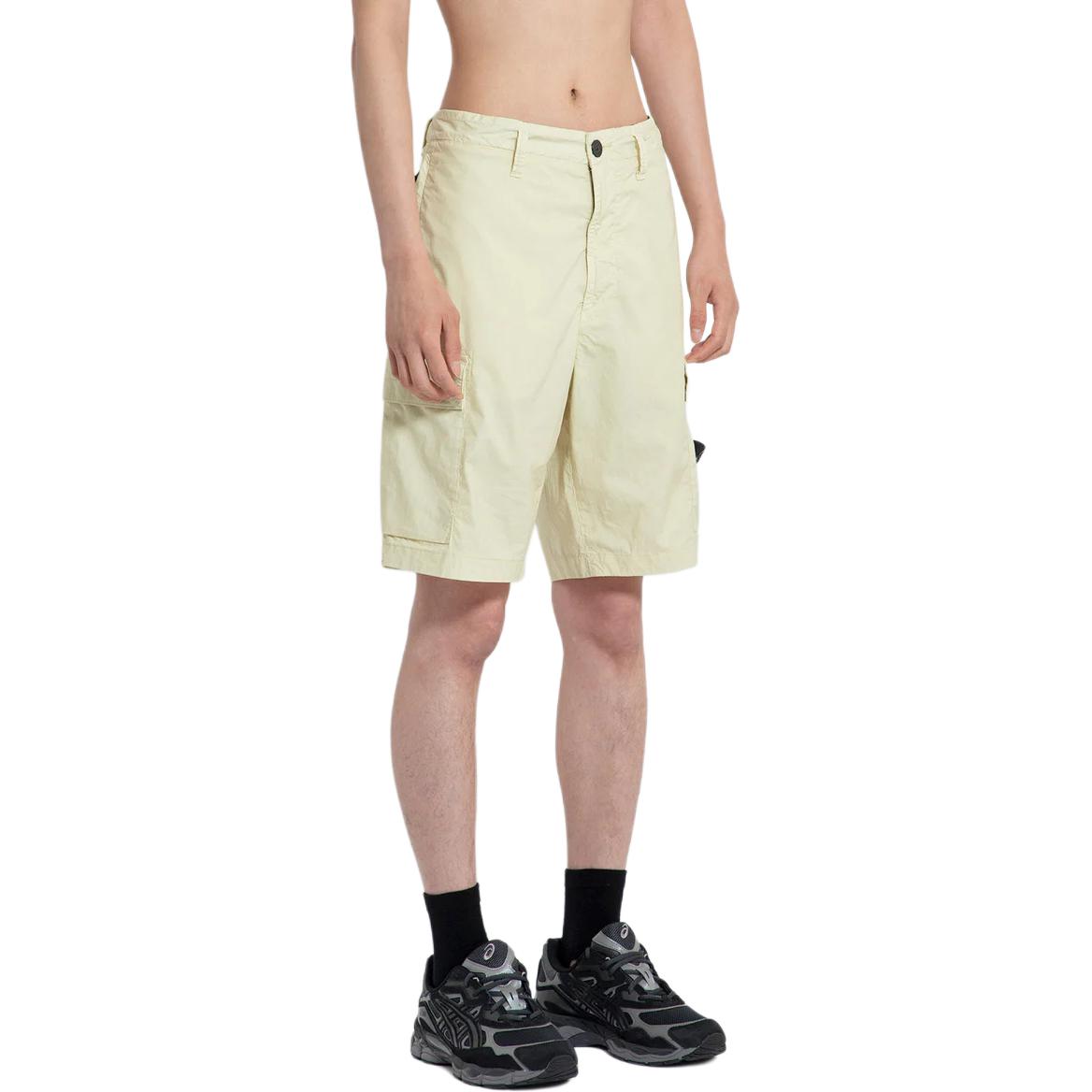 STONE ISLAND SS24  Yellow Zip Straight Denim Shorts 8015L0803-V0091 圖 6